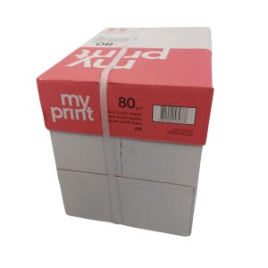 Caja de 5 paquetes de folios 80 gramos